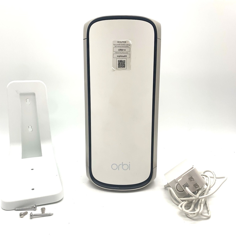 NETGEAR Orbi 970 Series BE27000 Quad-Band WiFi 7 Standalone Mesh Router White